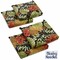 20-inch by 19-inch Spun Polyester Chair Cushion (Set of Four) - Tropique Raven